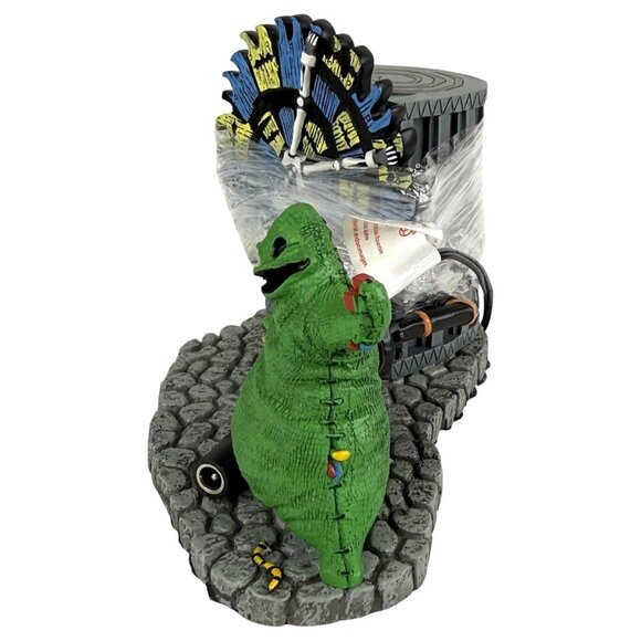 Dept 56 The Nightmare Before Christmas Oogie Boogie Gives A Spin Figurine New - Picture 4 of 11